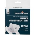 Portwest Respirátor Dolomite P310 FFP3 s ventilkem bílý 3 ks POR-P310WHR – Sleviste.cz