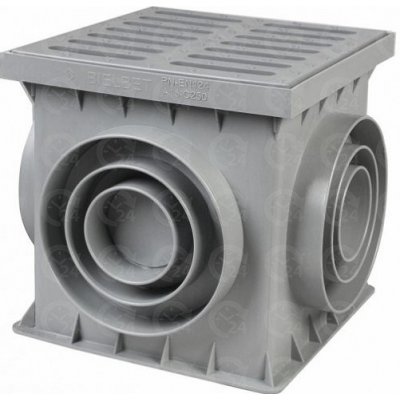 Bielbet 250 x 250 mm šedá – HobbyKompas.cz
