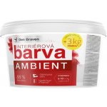 Den Braven Interiérová barva AMBIENT super bílá 15kg + 3kg – Zboží Mobilmania