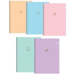 JUNIOR Sešit A4 linkovaný design A – Zboží Dáma