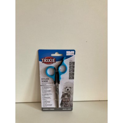 Trixie Efilační nůžky prostřihávací oboustranné 16 cm – Hledejceny.cz