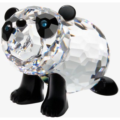 Preciosa Skleněná figurka Malý panda z českého křišťálu Preciosa, černá – Hledejceny.cz