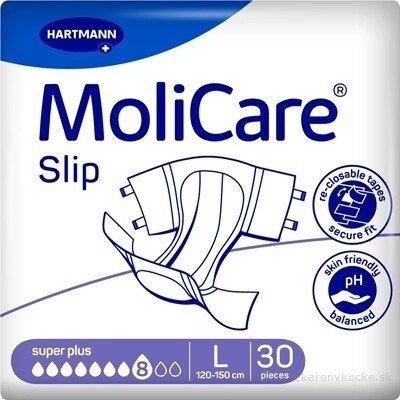MoliCare Slip 8k L 30ks – Hledejceny.cz