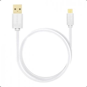 Axagon BUMM-AM10QW Micro USB, 2A, 1m, bílý