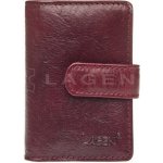 Lagen 1481/T kožené pouzdro na vizitky nebo kreditní karty vínové – Zboží Živě