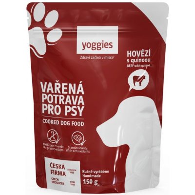 Yoggies hovězí maso s quinoou a kloubní výživou 650 g – Zboží Mobilmania
