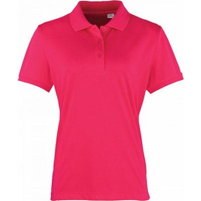 Premier Workwear Prodloužená Coolchecker Piqué Hot Pink ca. Pantone 214c