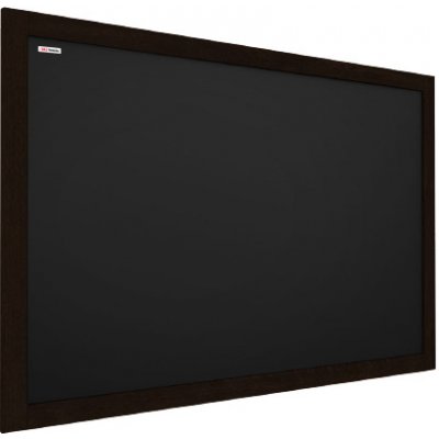 Allboards TB75BK Tabule křídová v dřevěném černém rámu 70 x 50 cm – Zboží Dáma