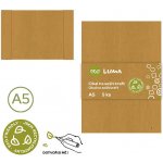 LUMA Obaly na sešity ECO A5 kraft 5 ks – Zboží Dáma