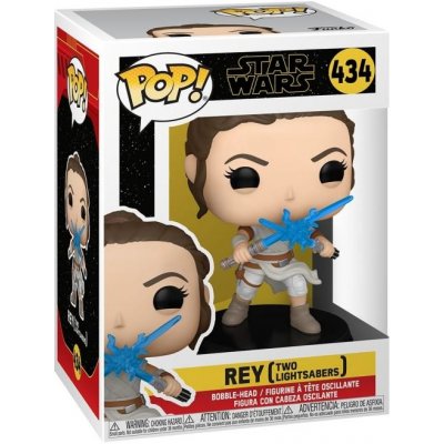 Funko Pop! Star Wars EP9 Rey s 2 lightsabery