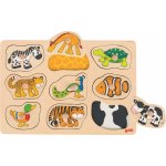 Goki Puzzle s mi úchytkami Mláďata zvířat II – Hledejceny.cz