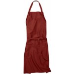 Cg Workwear Verona 90 Dlouhá zástěra s laclem 00131-01 Copper 90 x 75 cm – Hledejceny.cz