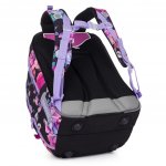 Topgal batoh CODA 25009 fialová černá – Zboží Dáma