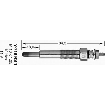 Žhavící svíčka NGK Y-719RS1 – Hledejceny.cz