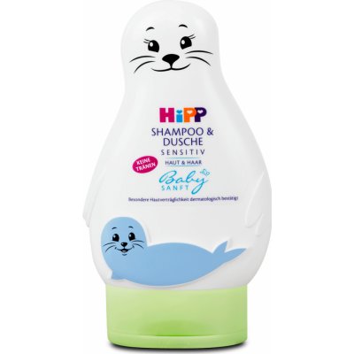 HiPP Babysanft Šampon Vlasy & Tělo Lachtan 200 ml