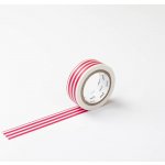 MT masking tape geometrická border framboise – Sleviste.cz