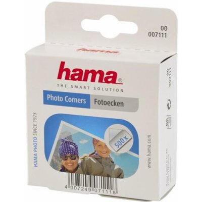 Hama fotorůžky samolepící, transparentní, viskóza/papír, 500 ks – Hledejceny.cz