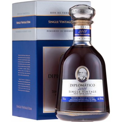 Diplomatico Single Vintage 2005 43% 0,7 l (karton) – Zboží Dáma