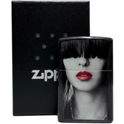 Zippo Ebony color Red Lips – Hledejceny.cz