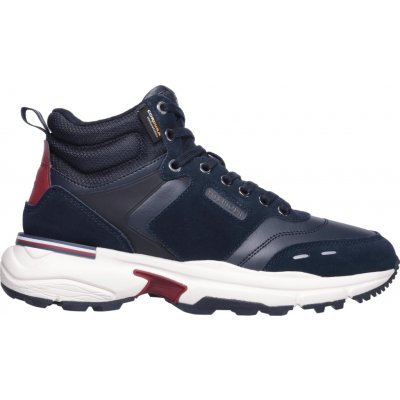 Tommy Hilfiger runner cordura tmavě modré bílé červené – Zboží Mobilmania
