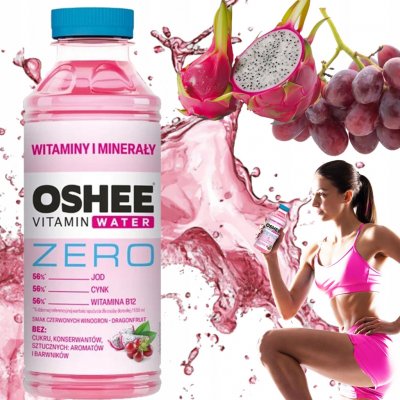 Oshee Vitamínová voda Minerály & vitamíny Zero 0,55 l – Hledejceny.cz