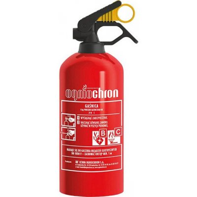 Práškový hasicí přístroj do auta 1kg OGNIOCHRON | Zboží Auto