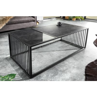 Bighome Architecture 100 cm mramorový vzhled a kouřové sklo – Zboží Mobilmania