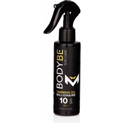 Bodybe Pánský opalovací olej SPF10 pro intenzivní opálení Millionaire 150 ml