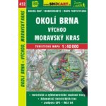 Okolí Brna východ Moravský kras mapa 1:40 000 č. 452 – Hledejceny.cz