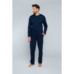Italian Fashion Niko pánské pyžamo dlouhé tm.modré – Hledejceny.cz