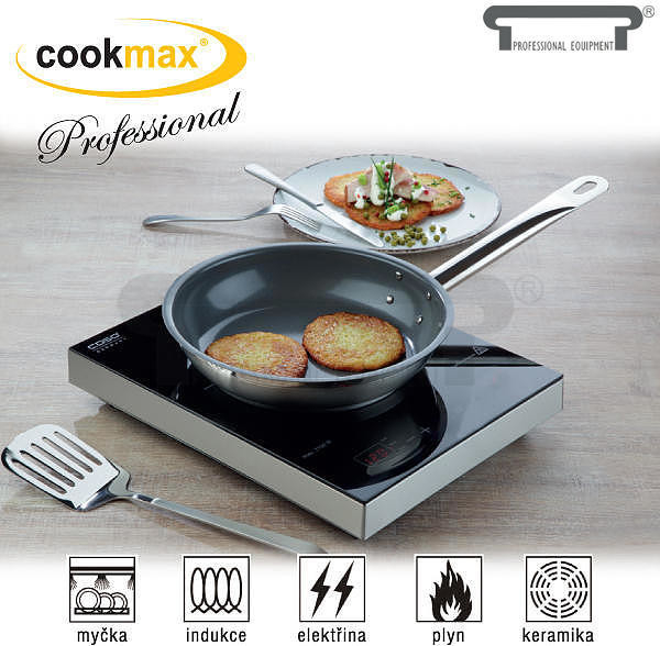 Cookmax Professional Pánev s keramickým povrchem 28 cm 5,5 cm