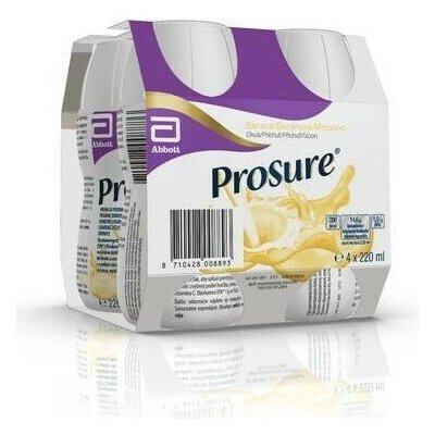 PROSURE BANÁNOVÁ PŘÍCHUŤ POR SOL 4X220ML – Hledejceny.cz