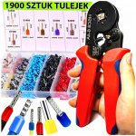 LISOVACÍ KLEŠTĚ NA DUTINKY KONEKTORŮ A KABELOVÝCH OK + SADA 1900 KUSŮ – Sleviste.cz