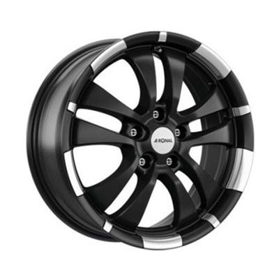 Ronal R59 7x16 5x100 ET38 matt black – Zbozi.Blesk.cz