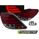 Zadní světla Peugeot 207 05/06-06/09 3D/5D červená/kouřová LED BAR – Hledejceny.cz