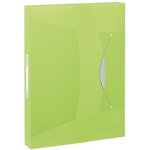 Esselte Box na spisy s gumičkou Jumbo Vivida A4, 40 mm, zelená – Hledejceny.cz