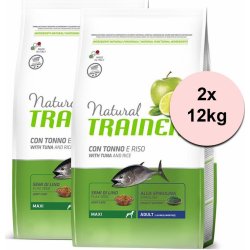 Trainer Natural Adult Maxi hovězí a rýže 2 x 12 kg