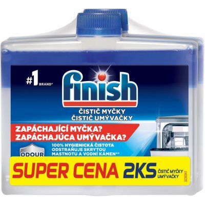 Finish Čistič myčky nádobí Mix 2 x 250 ml – Hledejceny.cz