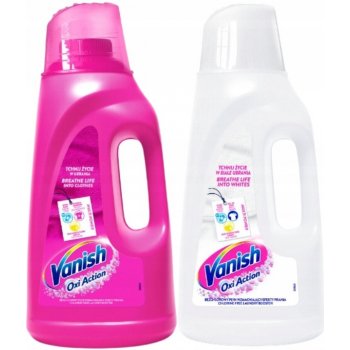 Vanish Oxi Action BÍLÝ Liquid tekutý odstraňovač skvrn 4 l