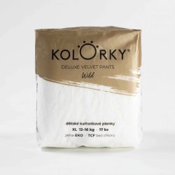 Kolorky Deluxe Velvet wild XL 12-16 kg 17 ks