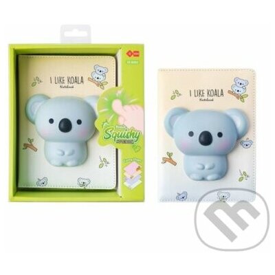 Diář Squishy KOALA 127 x 175 mm, 128 stran – Sleviste.cz