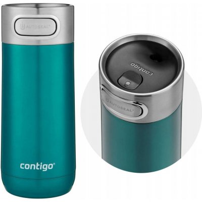 Contigo Luxe Termohrnek na kávu Modrý 360 ml – Zboží Mobilmania