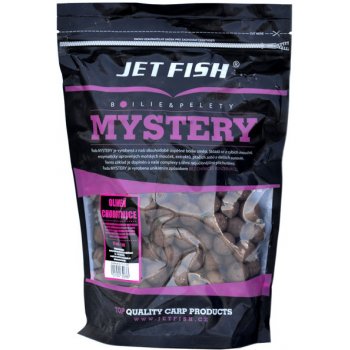 JET FISH boilies Mystery 1kg 20mm jahoda/moruše