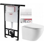 Invena Alcadrain Alcadrain Jádromodul s tlačítkem M1710 AM102/1120 M1710 LI1 – Zboží Dáma