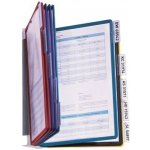 Durable Vario nástěnný držák s 10 barevnými kapsami A4 – Sleviste.cz