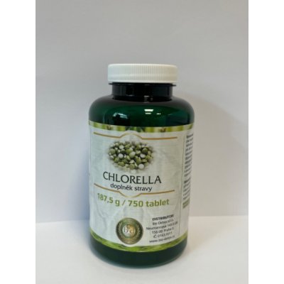 Bio Detox Chlorella 100% Bio 750 tablet – Zboží Mobilmania