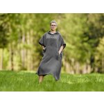 Nelly Mušelínové pončo dámské Šedá – Zboží Dáma