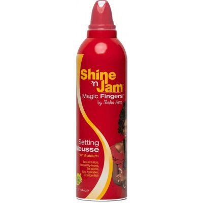 ampro Fixační pěna pro braiding Shine 'n Jam Magic Fingers Mousse 355 ml – Zboží Mobilmania