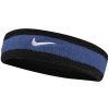Čelenka Nike Swoosh Headband black/star blue/white