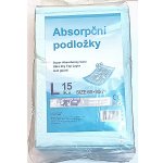 Black Storm absorpční inkontinenční podložky 60x90 15 ks – Zboží Mobilmania